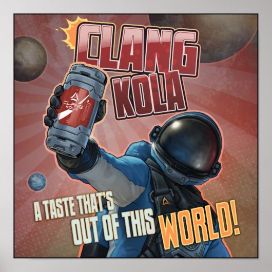 Poster für Raumfahrtingenieure - Clang Kola 2 (Vorne)