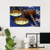 Poster für Recht und Ordnung (Heimbüro)