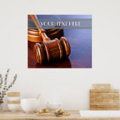 Poster für Recht und Recht (Küche)