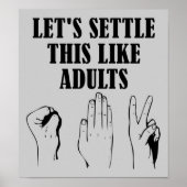 Poster für Rock Paper Scissors (Vorne)