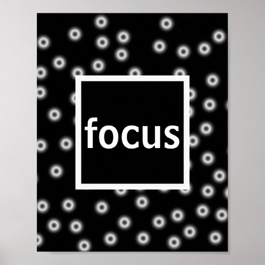 Poster für Schwarz/Weiß-abstrakt (Vorne)