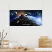 Poster für schwere Bomber (Küche)