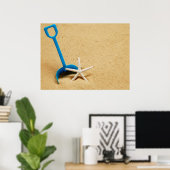 Poster für Shovel & Starfish Beach Fun (Heimbüro)