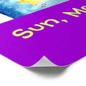 Poster für Sonne, Mond und Sterne (Ecke)