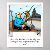 Poster für Späße der Tiefseefischerei (Vorne)