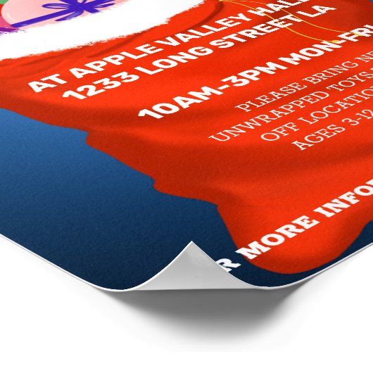 Poster für Spielzeugantrieb (Ecke)