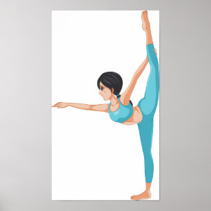 Poster für Tänzerinnen und Tänzer