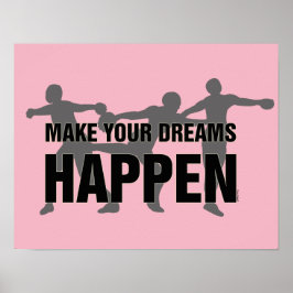 Poster für Track- und Felddiskus