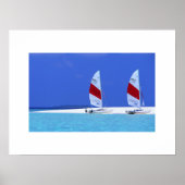 Poster für tropische Strände (Vorne)