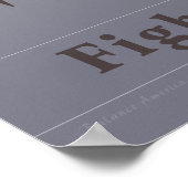 Poster für übermäßige Gewinne (Ecke)