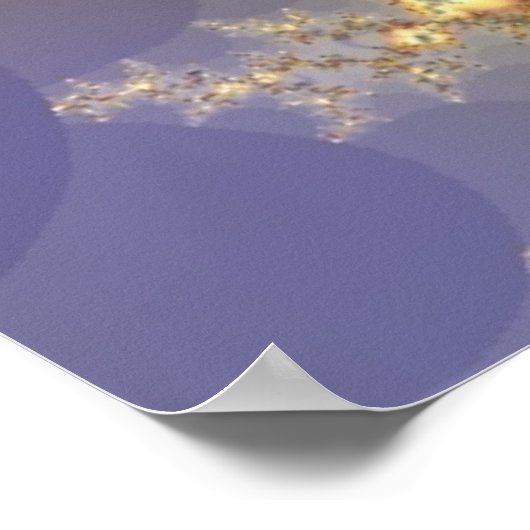 Poster für unendliche Dichte (Ecke)