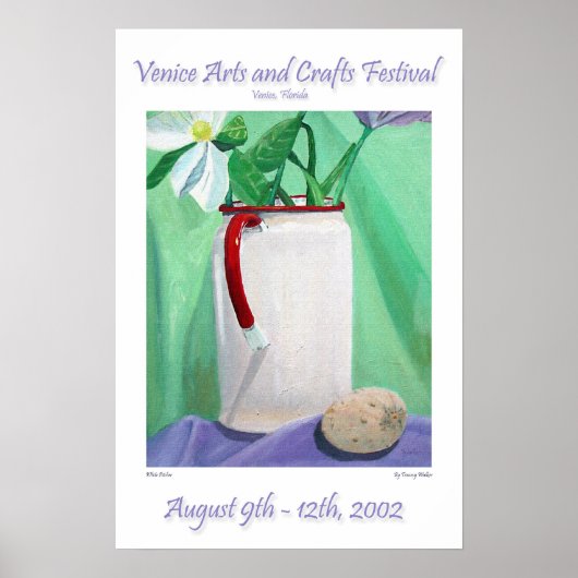 Poster für venezianische Künste und Kunsthandwerk (Vorne)