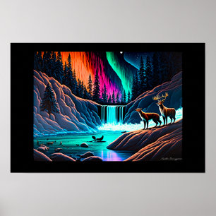 Poster für verzauberte Gewässer