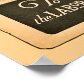 Poster für Vintage Geräte (Ecke)