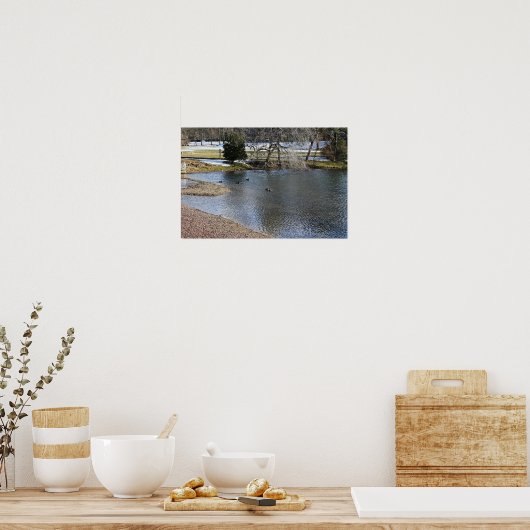 Poster für Wasserläufe (Küche)