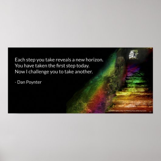 Poster für Wunschschritte (Vorne)