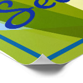 Poster-Fußball 24" x 24" Poster (Ecke)