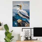 Poster | Gannet | Malstil (Heimbüro)