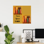 Poster - Garne (Heimbüro)