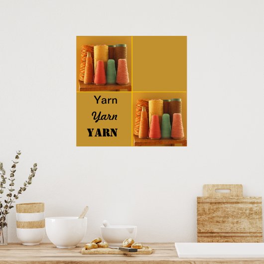 Poster - Garne (Küche)