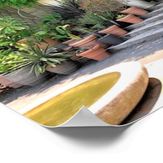 Poster - Garten (Ecke)