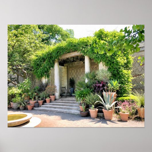 Poster - Garten (Vorne)