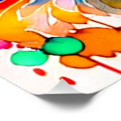 Pôster Gato Aquarela Poster (Ecke)