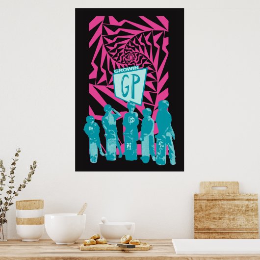 Poster "Gator Pains" (Küche)