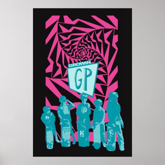 Poster "Gator Pains" (Vorne)