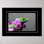 Poster Gecko (Vorne)