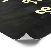 Poster Gedicht zum Beten von Ladee Basset (Ecke)