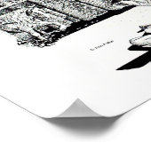 Poster - gefallener Kamerad (schwarz) (Ecke)