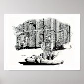 Poster - gefallener Kamerad (schwarz) (Vorne)