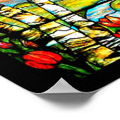 Poster-gekettetes Glas-Louis Tiffany 109 Poster (Ecke)