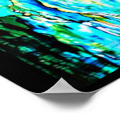 Poster-gekettetes Glas-Louis Tiffany 110 Poster (Ecke)