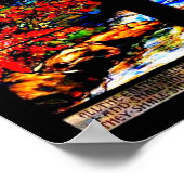 Poster-gekettetes Glas-Louis Tiffany 113 Poster (Ecke)