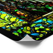 Poster-gekettetes Glas-Louis Tiffany 116 Poster (Ecke)