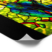 Poster-gekettetes Glas - Tiffany 15 Poster (Ecke)