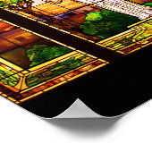 Poster-gekettetes Glas - Tiffany 9 Poster (Ecke)