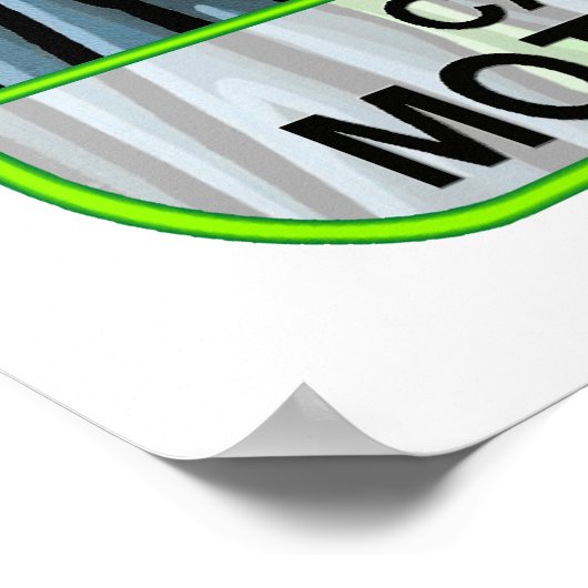 Poster: Gekümmert für Mutter Erde Poster (Ecke)