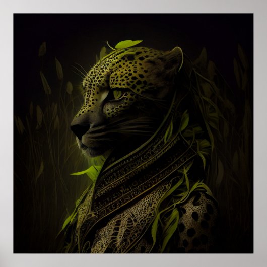 Poster Gepard (Vorne)