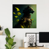 Poster Gepard (Heimbüro)