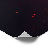 Poster Gepard (Ecke)