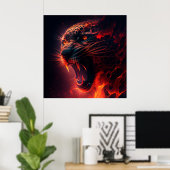 Poster Gepard (Heimbüro)