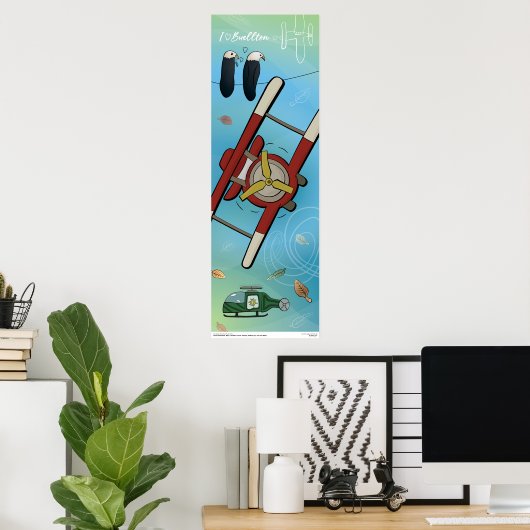 Poster - Geschrieben im Himmel (Heimbüro)