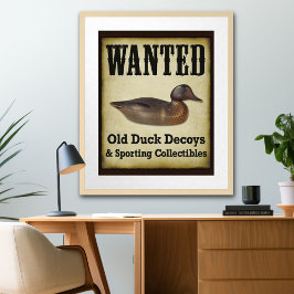 POSTER: Gewollt - Enten-Decoys Poster
