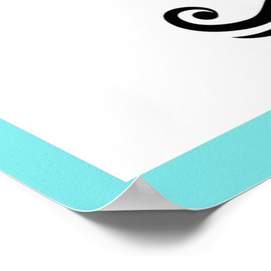 Poster gibt nie auf (Ecke)