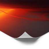 Poster Girl with Fire (Ecke)