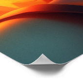 Poster Girl with Fire (Ecke)