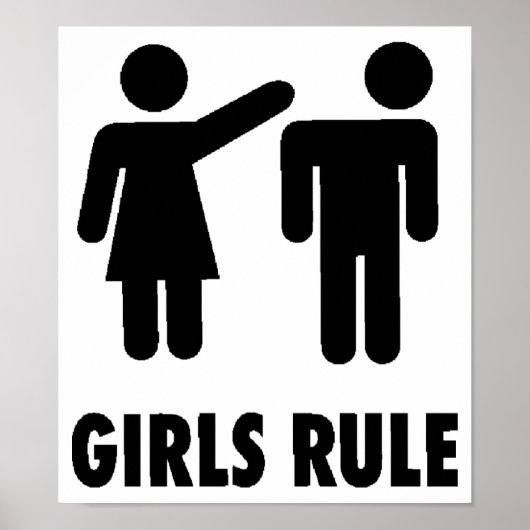 Poster-Girls Rule Poster (Vorne)